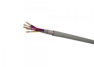 China Custom Multicore Shielded Cable Flame Retardant Halogen Free Copper Conductor on sale