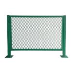 Decorative Garden Panels Straight Barrier Stainless Steel Welded Wire Mesh Fence