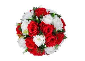 Wholesale 8 Inch Wedding Artificial Flower Balls Hanging 500g/Piece from china suppliers