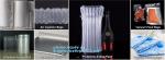 Inflatable packaging airbag roll, transportation packs, shipment packs, carton