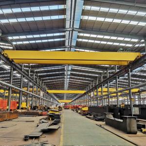 Wholesale 6m Double Girder Overhead Bridge Crane 380V Pushbutton Control from china suppliers