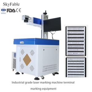 Wholesale Fully Automatic Compact Terminal Marking Machine Electric Laser Marking Equipment from china suppliers