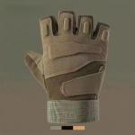 Outdoor Sport Combat Tactical Half Finger Gloves Shock Resistant for Hiking