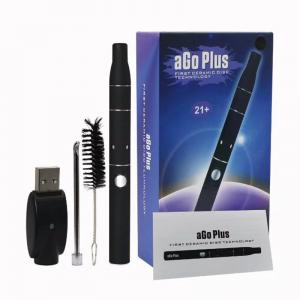 Wholesale AGO Plus 2 in 1 Ceramic Disc Vaporizers Dry Herb Wax Upgraded aGo g5 from china suppliers