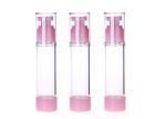 Variety Colors Airless Lotion Bottles Pink Blue White Cosmetic Pump Bottles