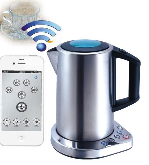 WiFi Smart Kettle 1.8L 2200W British STRIX Thermostat Stainless Steel CE CB