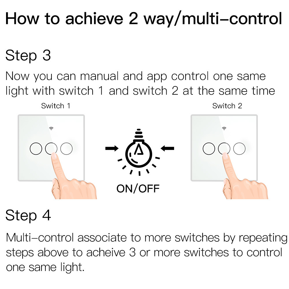 DIY Wireless Smart Zigbee 3.0 Light Dimmer Switch Remote Tuya Smart Life Remote Alexa