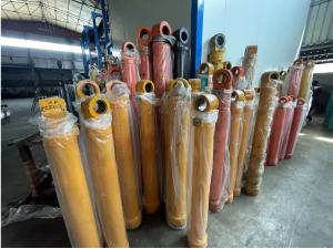 China 330c Excavator Arm Cylinder , Bucket Rod Shovel Construction Equipment Parts on sale