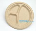 Biodegradable plate food grade green sugarcane bagasse plate,10" sugarcane