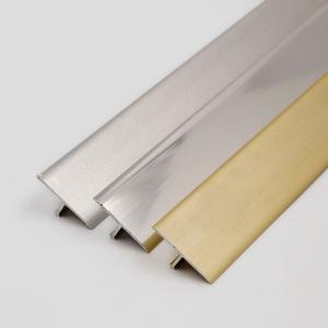 China ISO9001 Aluminium Tile Trim 10mm Aluminium Square Edge Tile Trim on sale