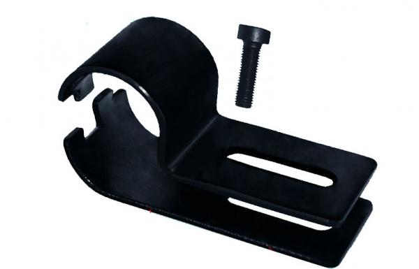 Quality Adjustable Steel Black Metal Pipe Clamp  assemble Flexible Racking System for sale