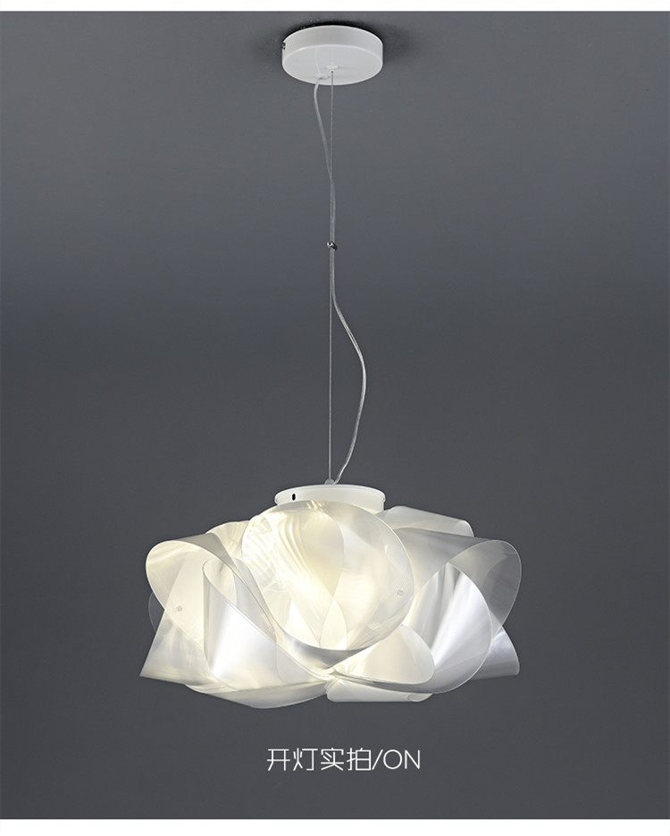 Designer Acrylic Flower Chandelier Living Room Bedroom Bar Slamp Fabula Chandelier(WH-MI-380)