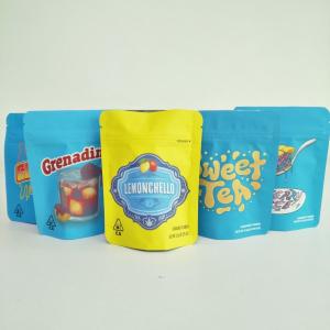 Wholesale CBD Packaging Bag Hamp Flower Packaging Bag Black Mylar Cookies Bag from china suppliers
