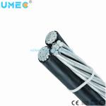 Aluminum Conductor Low Voltage ABC Cable XLPE PE PVC Insulated Overhead Duplex