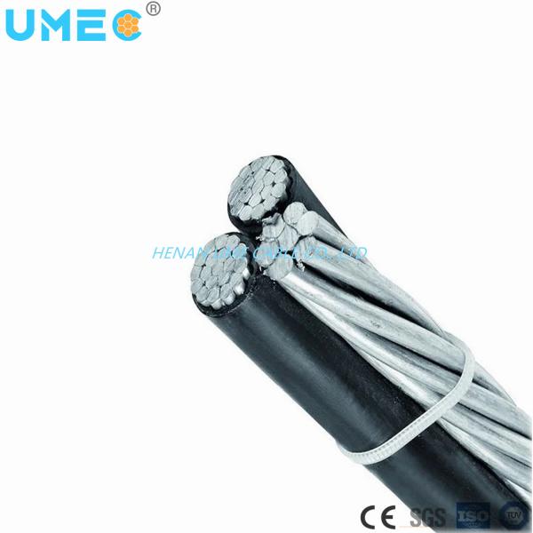 Aluminum Conductor Low Voltage ABC Cable XLPE PE PVC Insulated Overhead Duplex