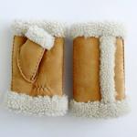 2019 New Style Fur winter sheepskin fingerless gloves