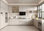 Hotel Modern Modular Kitchen Cabinets With Island