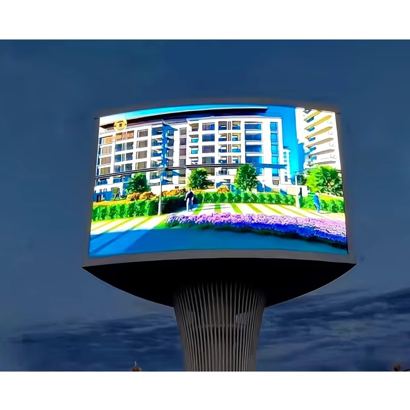 Outdoor Waterproof LED Billboard with Large HD Digital Display and P6.3mm Pixel Pitch