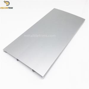 Wholesale Matt Silver 6063 Aluminium Profile Skirting For Wall Corner Protection from china suppliers