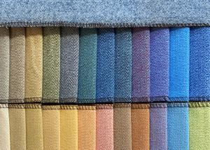 Wholesale Plain Dyed Upholstery Sofa Fabric Colored Cloth Pure Polyester from china suppliers