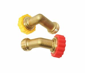 Wholesale 3/4NH-11.5 Lead Free Brass Elbow Garden Using 90 Degree And 45 Degree from china suppliers