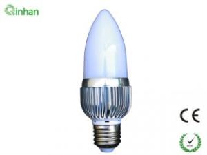 Wholesale E27 / 3W / AC240V LED Candle Lamp QH-E27CL-E1W3 2 years warranty from china suppliers