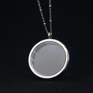 Wholesale Factory Direct Glass Round Floating Charm Lockets LPG128 from china suppliers