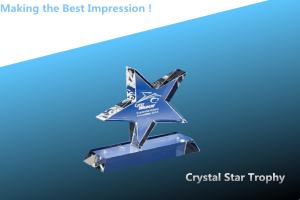 Wholesale CRYSTAL STAR AWARD/CRYSTAL STAR TROPHY/2D CRYSTAL STAR/BLANK CRYSTAL STAR AWARD/3D AWARD from china suppliers