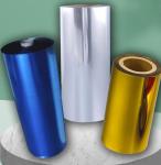 Anti Fading Printing Film Coating PE Aluminium Foil Rolls , 8um Laminated
