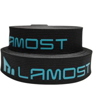 Wholesale 2.4cm Polyester Webbing Silicone Stretch Band 24mm Soft Knit Elastic from china suppliers