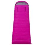 Lightweight Goose Down Sleeping Bags For Adults Pink Red Purple Blue Appearance