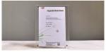 Screw Stand Clear Acrylic Picture Frames Acrylic Cube Photo Frame Acrylic Photo