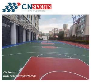 Wholesale RoHS Anti Slide Crystal Basketball Flooring Environment Friendly For School from china suppliers