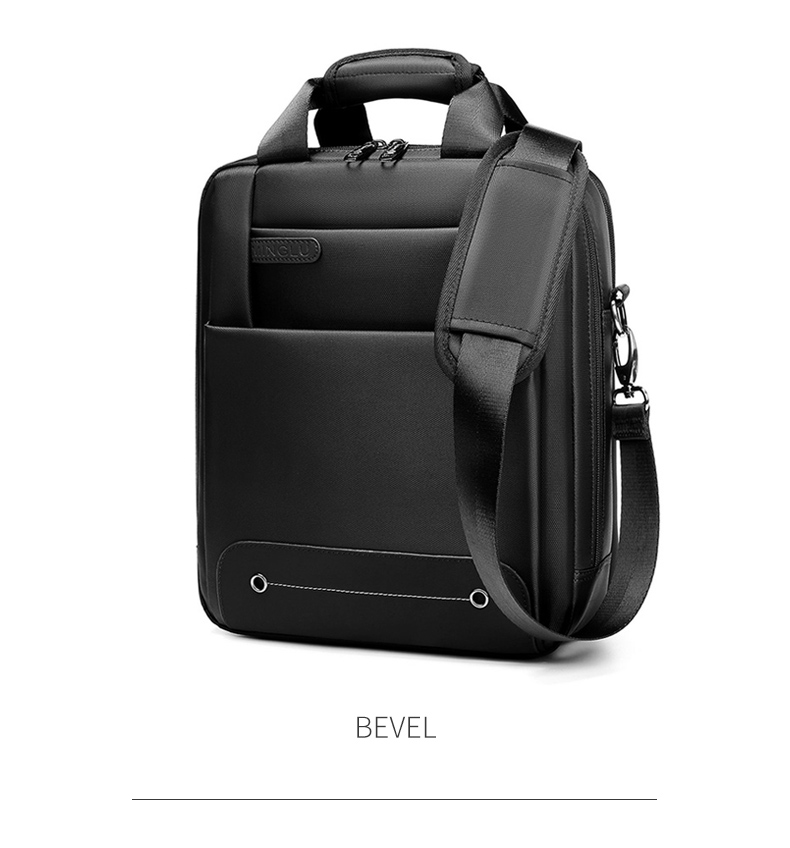 Multipurpose Men'S Business Briefcase Bag Luxury Laptop Briefcase Dirt Resistant