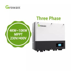 Wholesale Growatt Hybrid Inverter Sph6000tl3-bh-easun Hybrid Inverter 5kw Three-phase Grid-connected Solar System Inverter from china suppliers