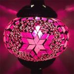 Mediterranean style Art Deco handmade Turkish Mosaic Pendant Lamp(WH-DC-18)
