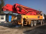 Zoomlion Schwing Putzmeister 2013 53m Used Concrete Pump Truck with Semi-Dry