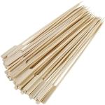 Disposable Flat 100% Natural Bamboo BBQ Skewers