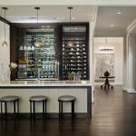 Customized Color Modern Furniture Wine Bar Cabinet for Living Room Decor