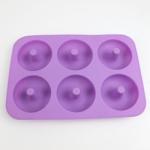 Mini Doughnut Silicone Mould , Food Grade Silicone Baking Tray