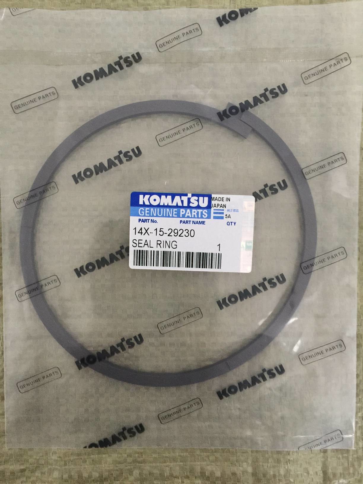 PART NO.: 14X-15-29230 SEAL,RING use for komatsu D65-16 D65-12 bulldzoer Power Train, 2nd, 3rd, Forward