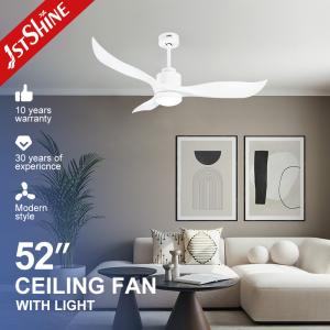 Wholesale 52 Inch Consumption ABS 3 Blade DC Motor Fancy Ceiling Fan Light for Home Hotel and Office from china suppliers