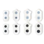 Universal Compatibility Conductive Rubber Buttons Low Resistance And Long