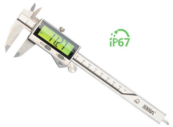 IP67 Protection Level Digital Waterproof Caliper with Inductance Measurement