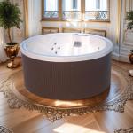 Portable Acrylic Spa Bathtub Whirlpool Massage Hydrothery Hot Tub Pool With