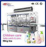 CE ISO9001 Electric Dishwashing Liquid Filling Machine 60 Bottles / Min