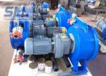 Double Heads Hose Squeeze Pump For Chemical / Mining / Food Industry