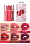 Rotating Sharpenable Matte Lip Liner Crayon Smudge Resistant Hydrating Nude