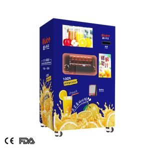 Buy cheap tourist attractions blue orange juice auto vending machine freshly squeezed from wholesalers