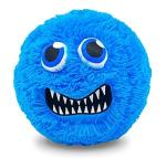 Unisex Style 9" Inflatable Funny Face Furry Foot Ball with Eyes Big Bouncy